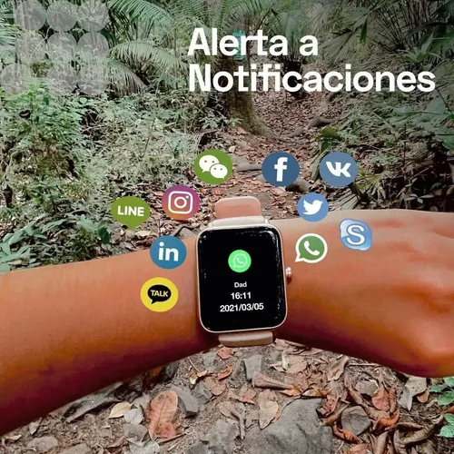 Reloj Smartwatch Cubitt Ct2p2-18 Gris Unisex Color De La Caja Plateado Color De La Malla Blanco Color Del Bisel Plateado