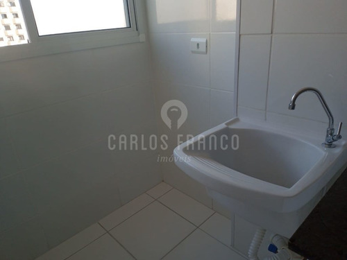 Imagem 8 de 15 de Apartamento Canto Do Forte 2 Dormitórios Com Varanda - Cf70107
