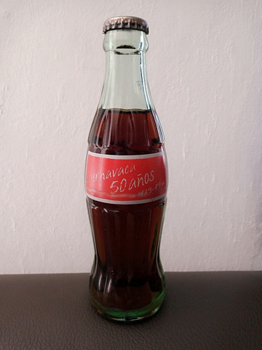 Coca Cola Botella De Colección Cuernavaca 50 Años 1943-1993*