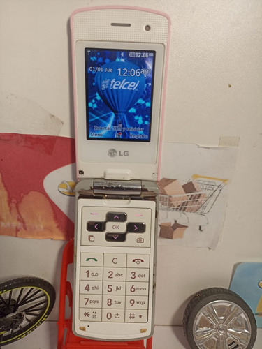 Lg Kf350 Telcel Funcional Leer Descripcion!! Rosa (Usado)