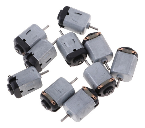 10 Peças Dc3v-4.5v 15000rpm Pequenos 130 Micro Motores Para