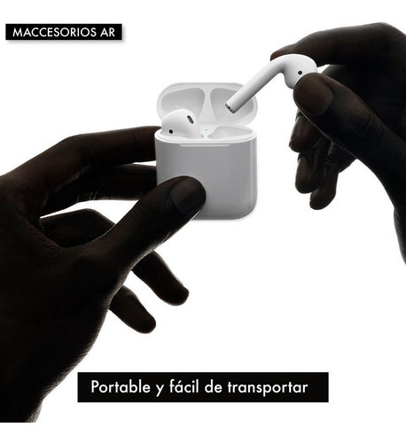 Auricular Bluetooth - Compatible iPhone iPad Celular - Pro 4 Color Blanco