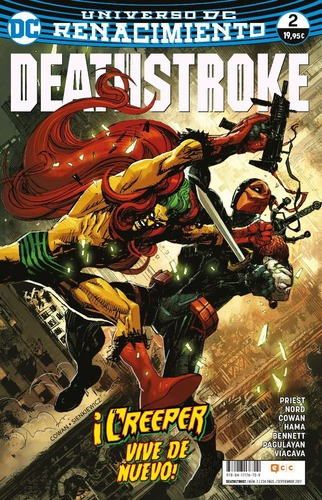 Deathstroke 2 - Ecc España, de Varios autores. Editorial DC en español