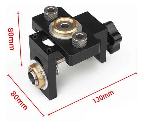 3 En 1 Para Muebles 6/8/10/12/15 Mm Broca Self Center Dowel