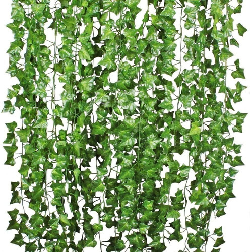 84 Ft12 Pack Artificial Ivy Leaf Garland Plants Vine Hanging