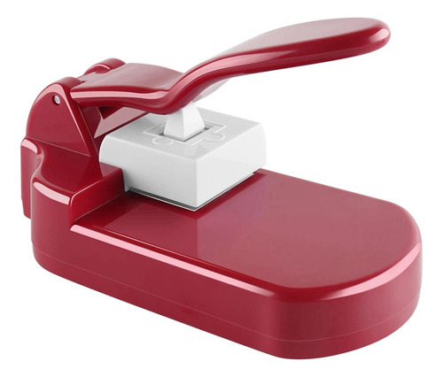 Máquina De Fazer Quebra-cabeça De Papel Artesanal Vermelho