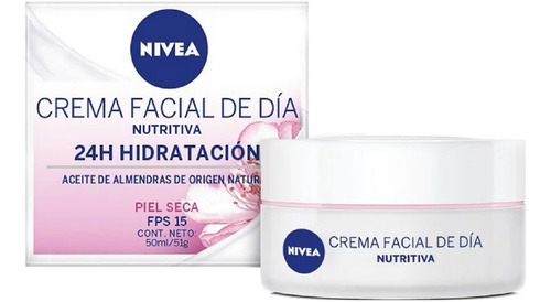 Nivea Crema Facial Hidratante Intensiva Dia Fps15  50ml