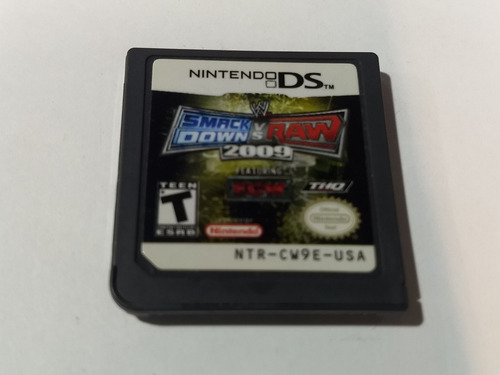 Smack Down Vs Raw 2009 Nintendo Ds 2ds 3ds (Usado)
