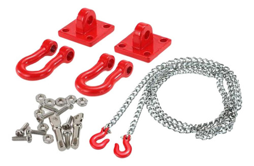 1:10 Rc Clinging Hook Remolque Cadena Para Cc01 Axial Scx10