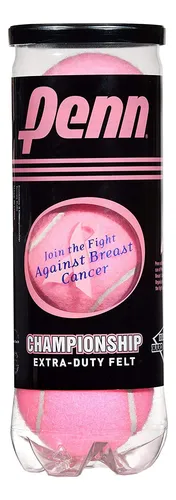 comprar Pelotas De Tenis Penn Championship Pink Extra Duty Felt X3