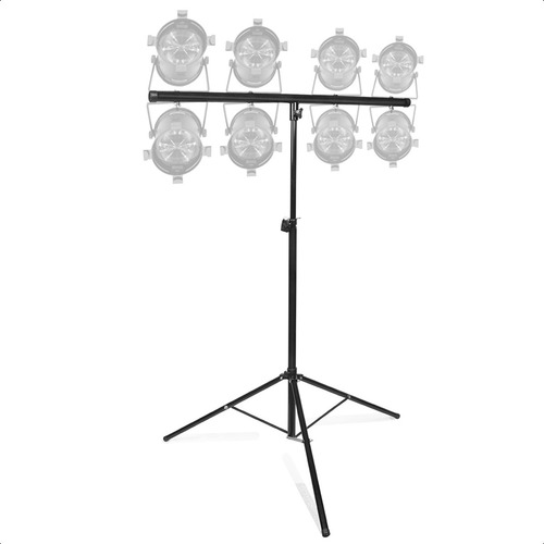 Soporte Tee Tripode Iluminacion 8 Tachos Iluminacion Dj Kp