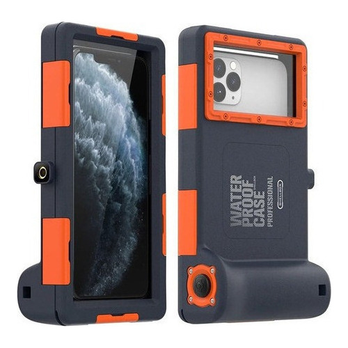 Funda Impermeable Para Teléfono Shellbox Bajo El Agua Con T