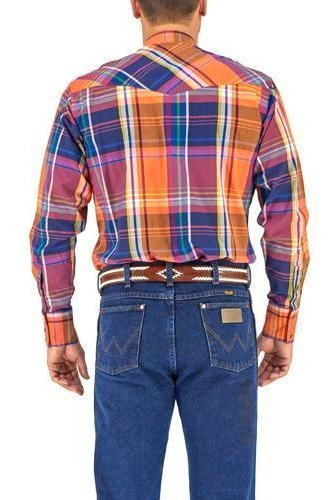 Camisa Vaquera Wrangler Hombre Painted Desert G97