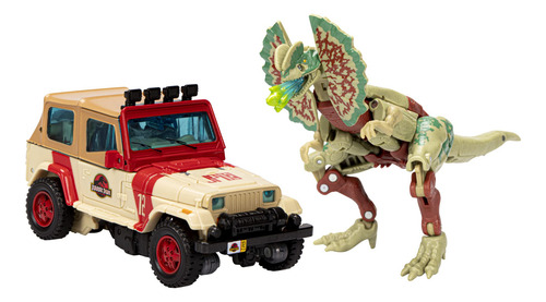 Figuras De Ação Transformers Collaborative Jurassic Park