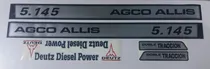 Comprar Juego De Calcos Para Tractores Agco Allis 5.145 Dt