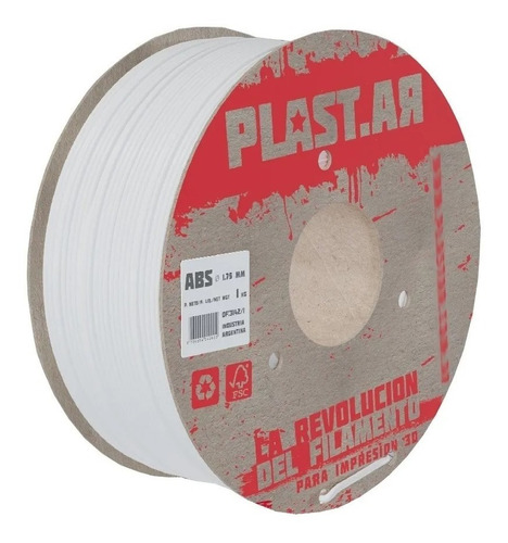 Filamento Impresora 3d Plastar Abs 1,75 Nuevo 1 Kg | Icutech