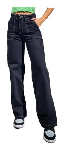 Jeans tiro alto mujer mercadolibre sale