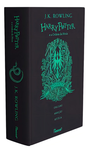 Harry Potter E A Ordem Da Fênix: Hp Casas De Hogwarts: Sonserina, De Rowling, J. K.. Hp Casas De Hogwarts: Sonserina (5), Vol. 5. Editorial Rocco, Capa Dura, Edição 1 Em Português, 2025