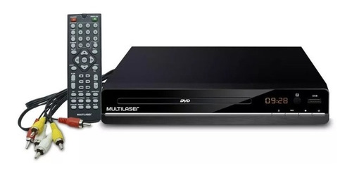 Dvd Player Multilaser 3 Em 1 Multimídia Usb Sp252 Oferta Loi