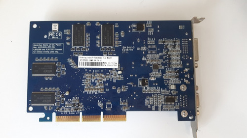 Placa De Vídeo Xfx Geforce Fx 5200 No Estado