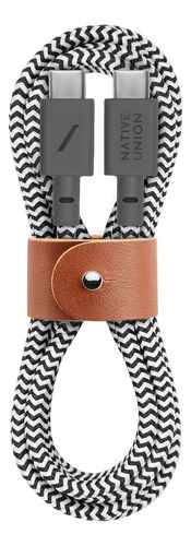 Cable Tipo C A C Belt De 1.2 M Native Union Zebra