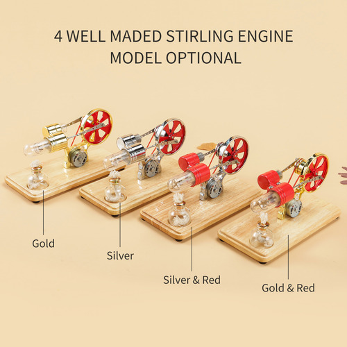 Kit De Motor Stirling, Generador De Electricidad, Modelo De