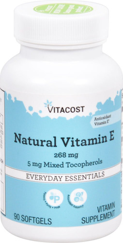Vitacost Natural Vitamina E -- 268 Mg - 90 Cpsulas Blandas