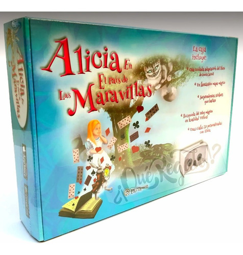 Libro Alicia En País De Las Maravillas + Juego C/ R. Virtual