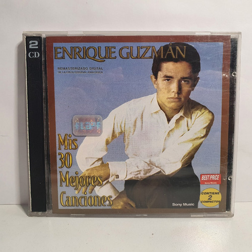Cd Enrique Guzman - Mis 30 Mejores Canciones - Original