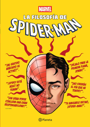 La filosofía de Spider-Man, de Marvel. Serie Marvel Editorial Planeta México, tapa blanda en español, 2021