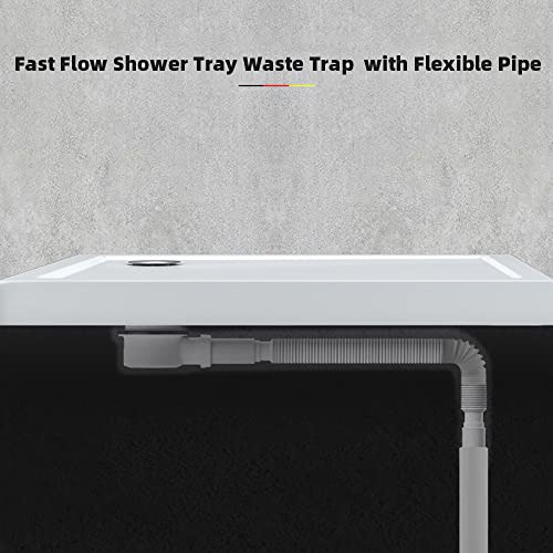 Grifo De Desagüe Para Ducha Mucol, 90 Grados, Perfil Bajo, 1