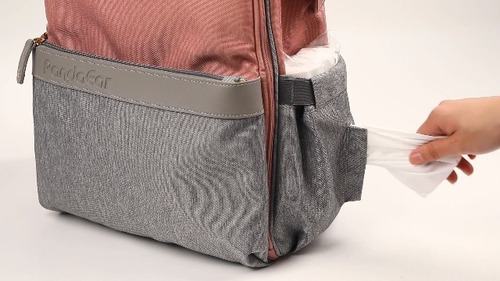 Pandaear - Mochila Para Pañales De Bebé, Multifunción, Con