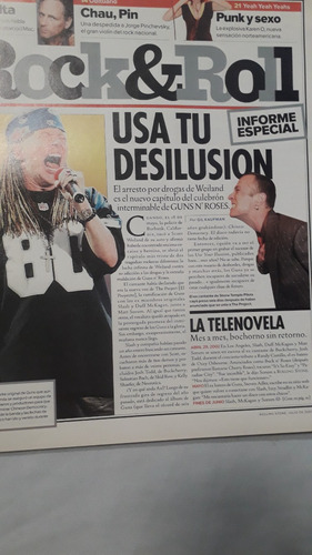 Revista Antigua * Rolling Stone * Monstruos Del Rock N° 64 (Usado)