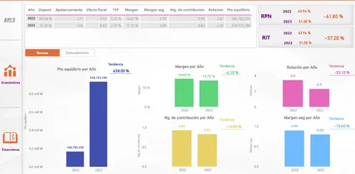 Desarrollo De Dashboards Excel/power Bi - Consultoria