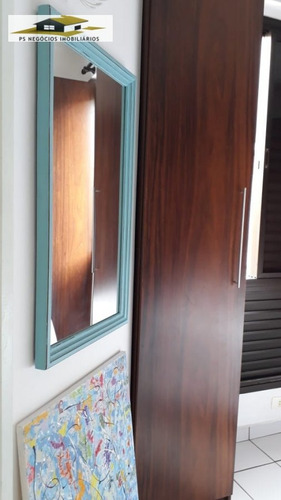 Imagem 14 de 20 de Apartamento A Venda No Bairro Jardim São Miguel Em Guarujá - Ap352-1