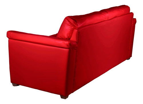 Sofa Ancona 3 Cuerpos Pu Grano - Latam Home