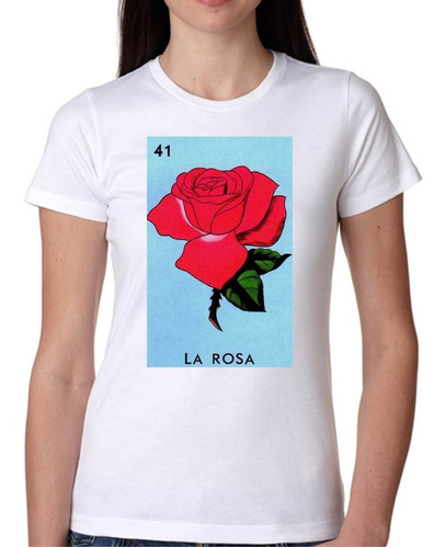 Playeras De La Loteria Mexicana