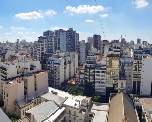 Libertad Al 800 Entre Paraguay Y Av. Córdoba, Barrio Norte. Piso 17. Vista Panorámica. Departamento Totalmente Reciclado A Nuevo, Impecable, Muy Canchero. 2 Ambientes.  42 M2 Lavadero Apto Profesional