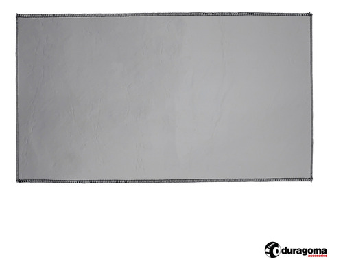 Set 4 Individuales De Mesa Ecocuero Cuerina Mantel Gris claro