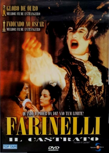 Dvd - Farinelli - Il Castrato - ( Farinelli ) Gerard Corbiau | Frete grátis