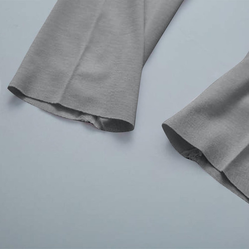 Pantalones Para Niños De Color Liso Con Cintura Elástica, Ta