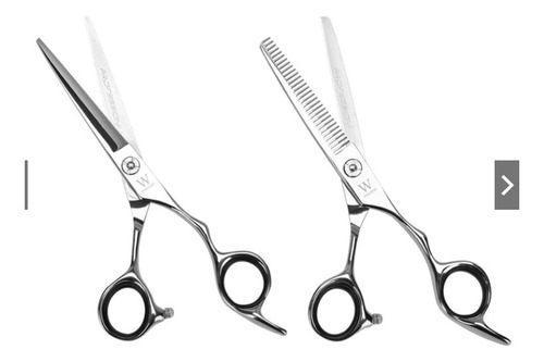 Set Tijeras Corte Acero Inoxidable Color Plata 6 Wmark