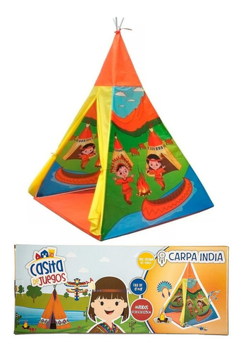 Carpa Casita Carpita Indio Facil Armado Distryzumi