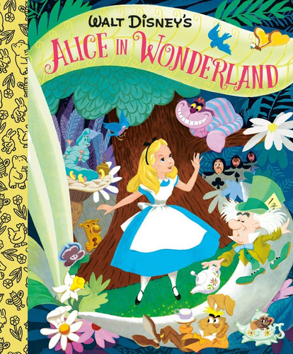 Libro Alice In Wonderland [ Disney ] Little Golden Books