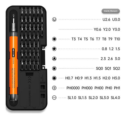 Juego De Destornilladores Eléctricos Y3, Kit De Herramientas