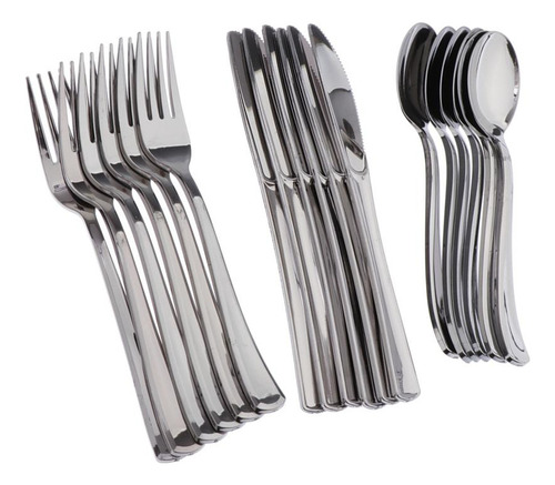 2x Tenedor De Plástico De Poliestireno , Paquete De