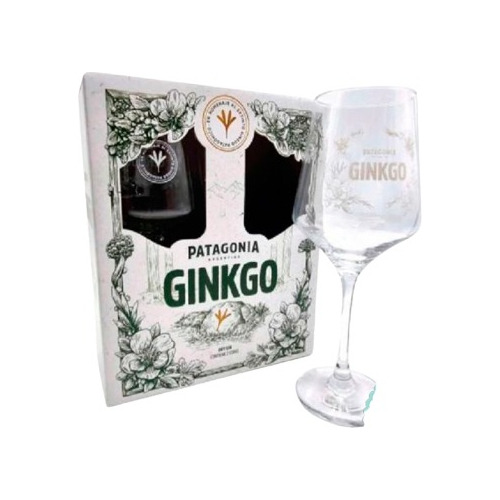 Gift Pack 2 Copas Gin Ginkgo Patagonia 