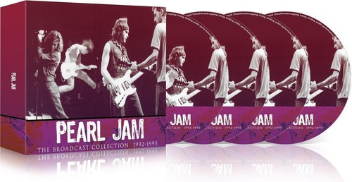 Pearl Jam - The Broadcast Collection - 4 Cds Nuevo Europeo