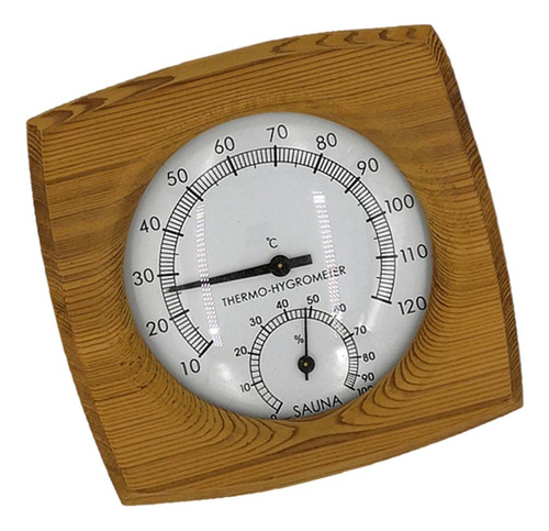 Monitor De Umidade E Temperatura Da Sauna Madeira