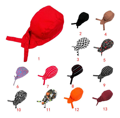 Gorro De Pirata Gorro Gorro De Camarero Gorro Catering